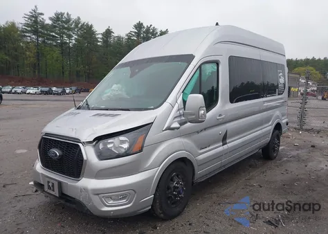 2023 Ford Transit-350 z USA, uszkodzony, nr VIN 1FTBW2XG0PKA56668